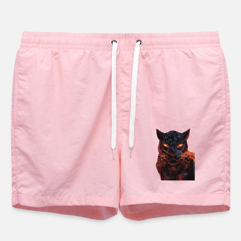 Panthère - Short de bain - rose