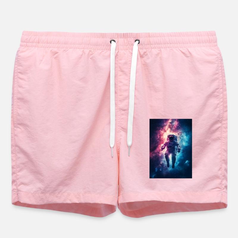 Astronaut 2 - Badeshorts - Pink