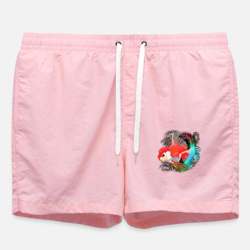Fisch - Badeshorts - Pink
