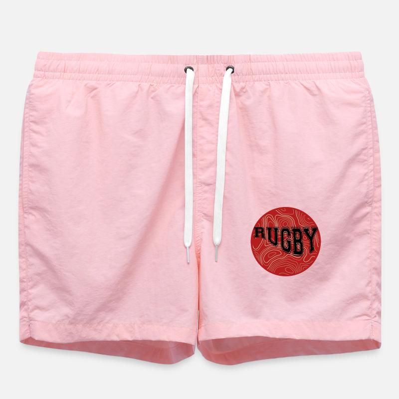 Rugby - Swim Trunks - pink