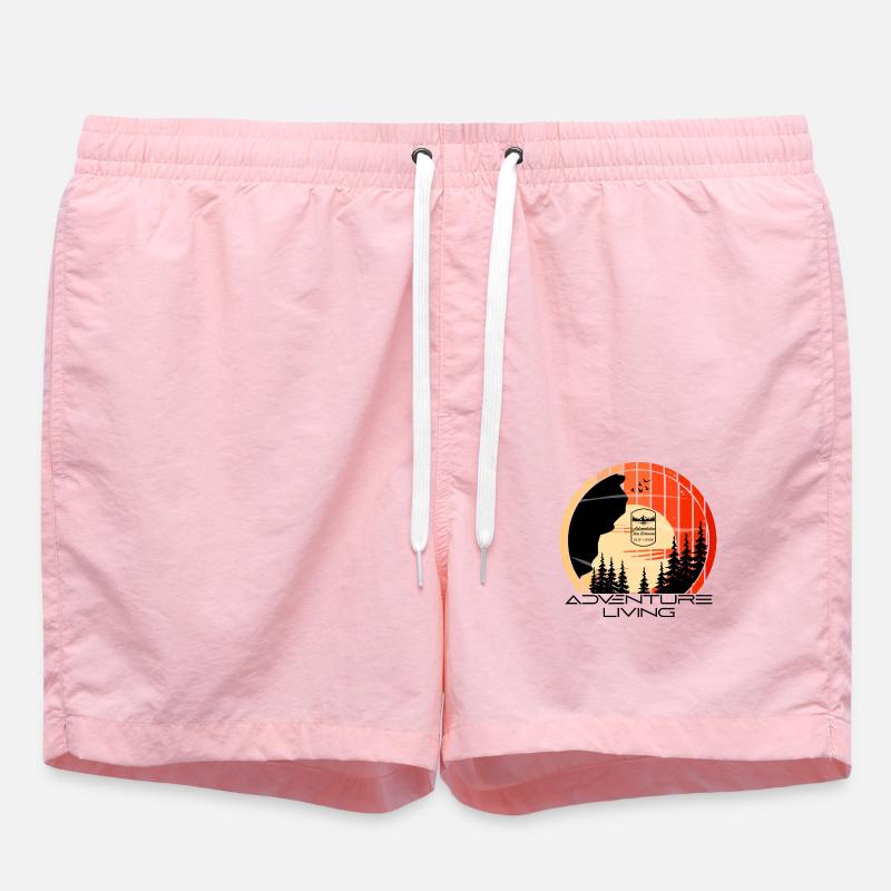 Vie d’aventure - Short de bain - rose