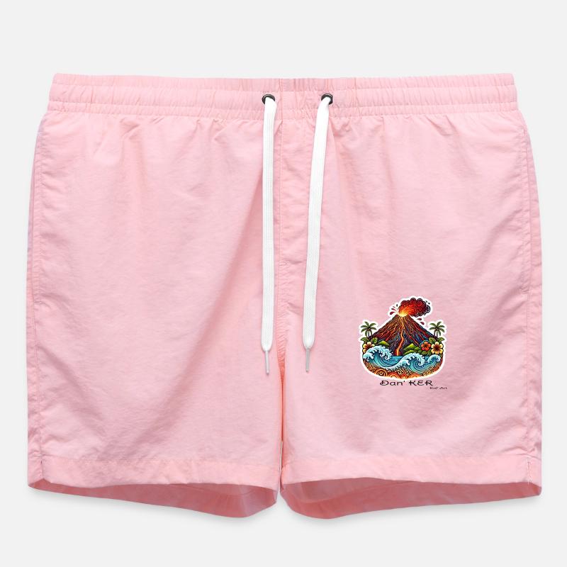 974 DAN KER 1 - Short de bain - rose