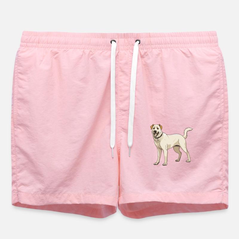 Kangal Hund - Badeshorts - Pink