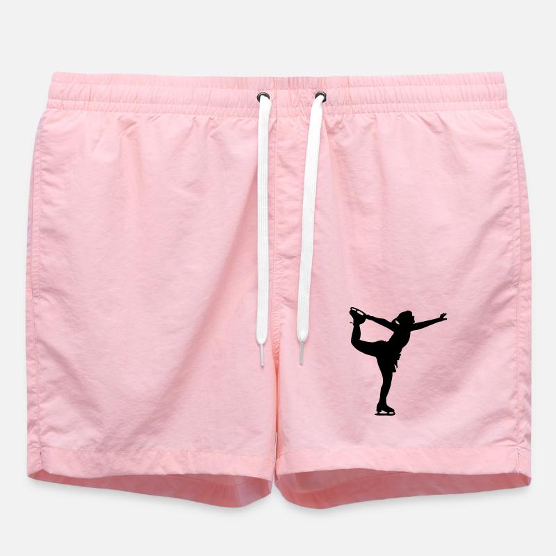 Eiskunstlauf Tanzende Mädchen oder Frauen - Badeshorts - Pink