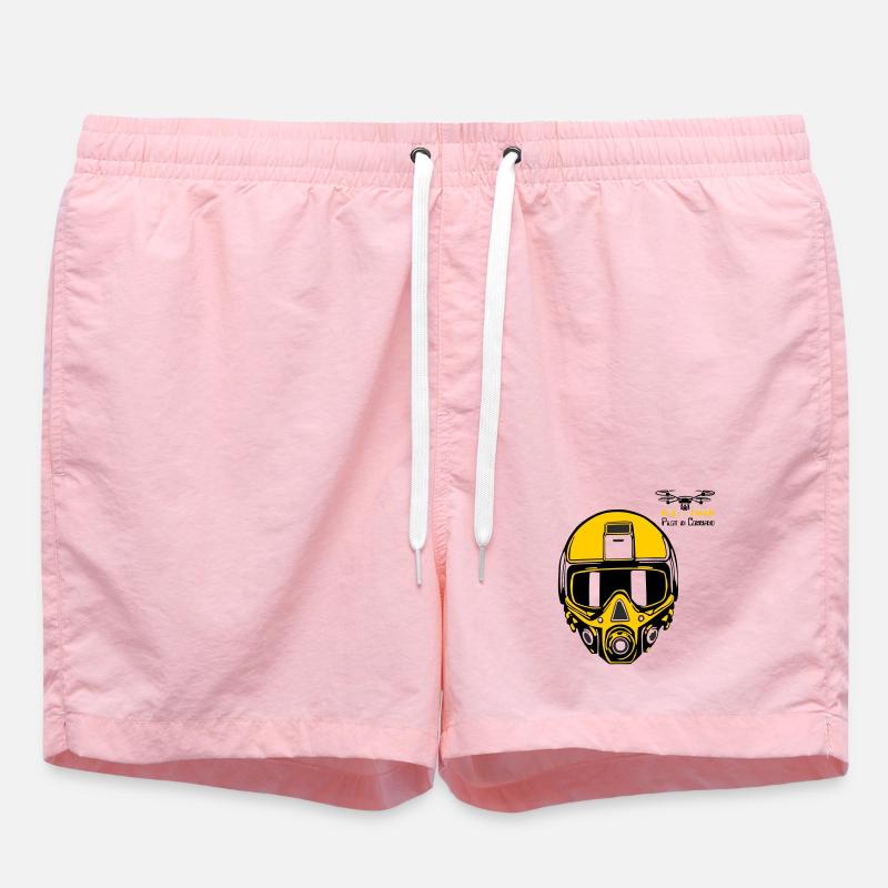 Drohnenpilot 3 - Badeshorts - Pink