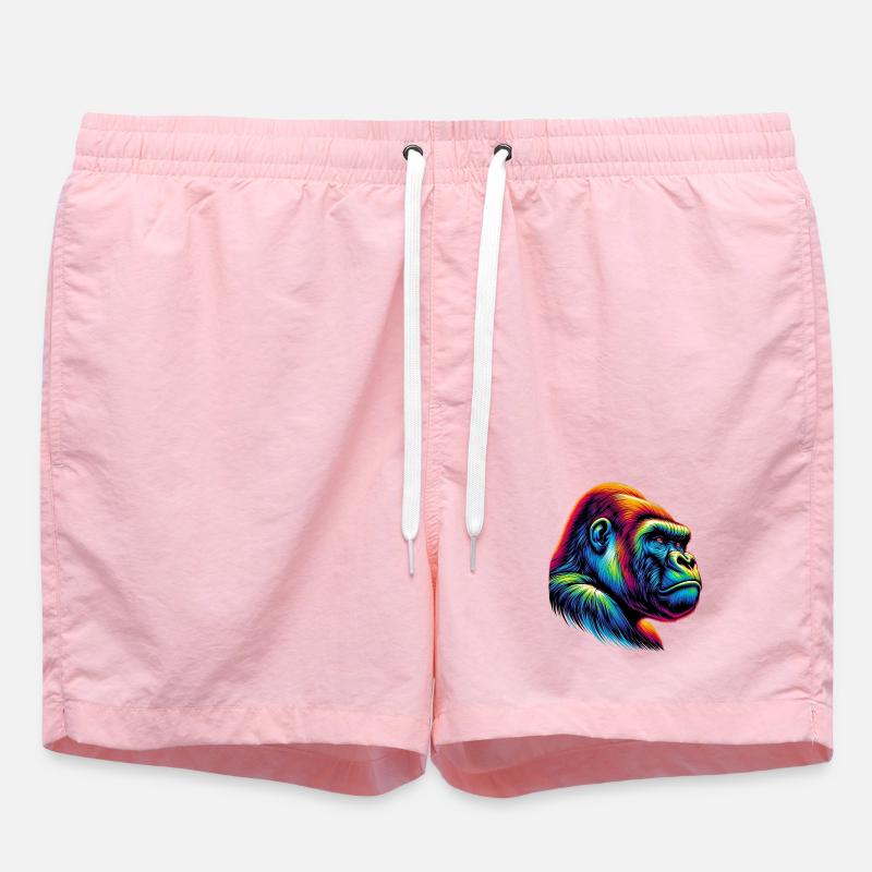 Gorilla - Badeshorts - Pink