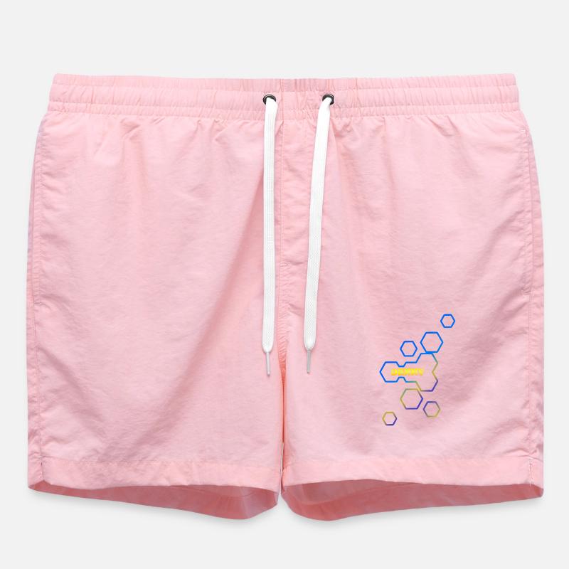 Gift for Denny - Swim Trunks - pink