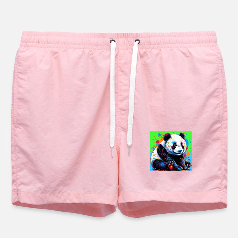 panda - Short de bain - rose