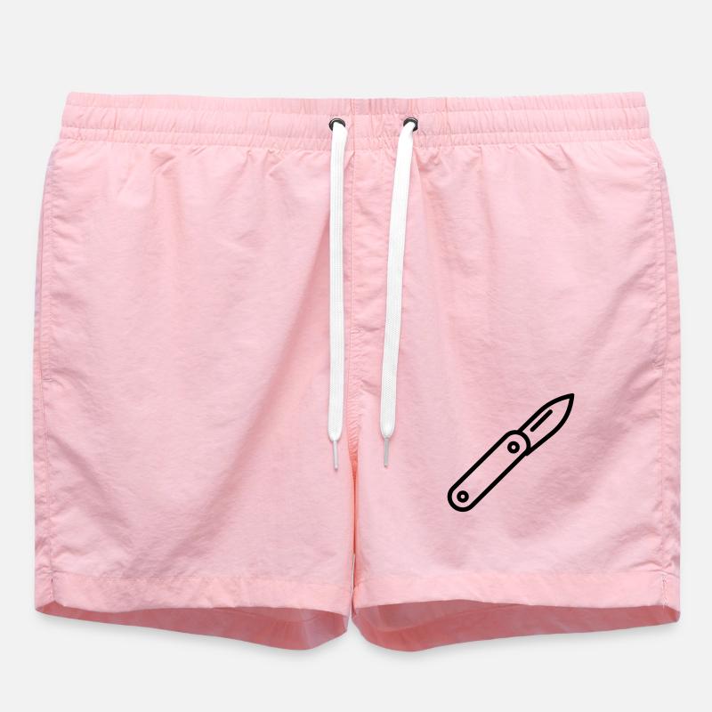 couteau - Short de bain - rose