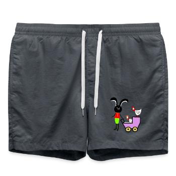 Enfants de Pâques Lapins Lapins - Short de bain -  - Devant