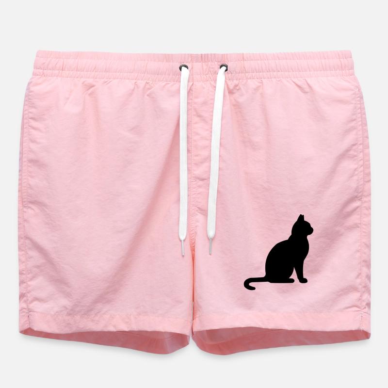 katze - Badeshorts - Pink