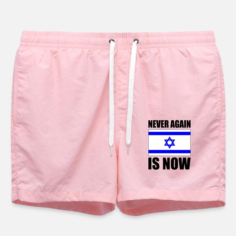 Never again is now - Swim Trunks - pink
