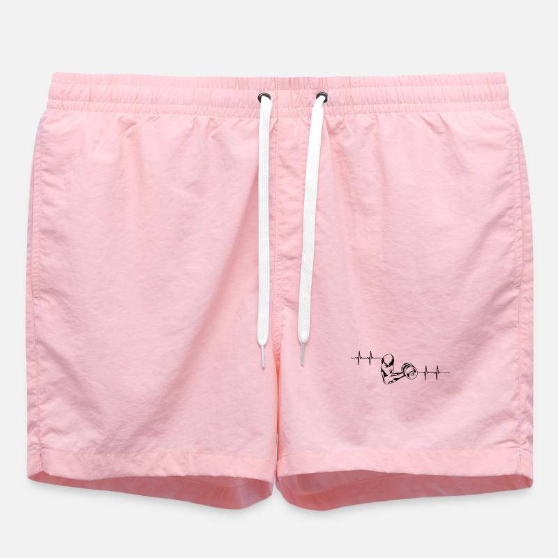 Biceps Pulse1 - Short de bain - rose