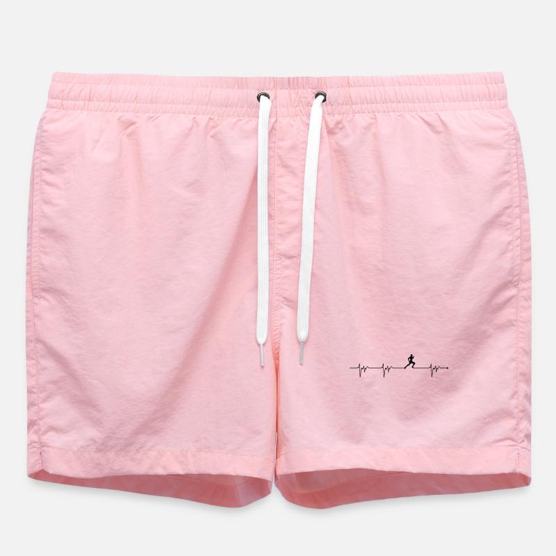 Please upload the design image - Swim Trunks - pink