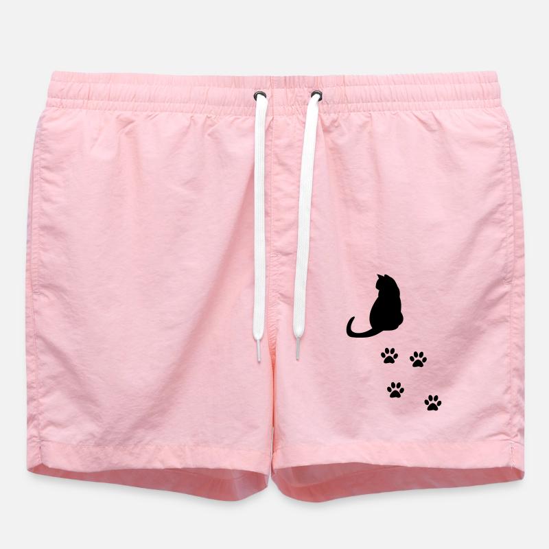 Chat avec pattes - Short de bain - rose