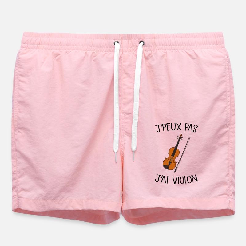 Je Peux Pas J'ai Violon - Short de bain - rose