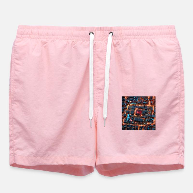 Puce d’enfer - Short de bain - rose
