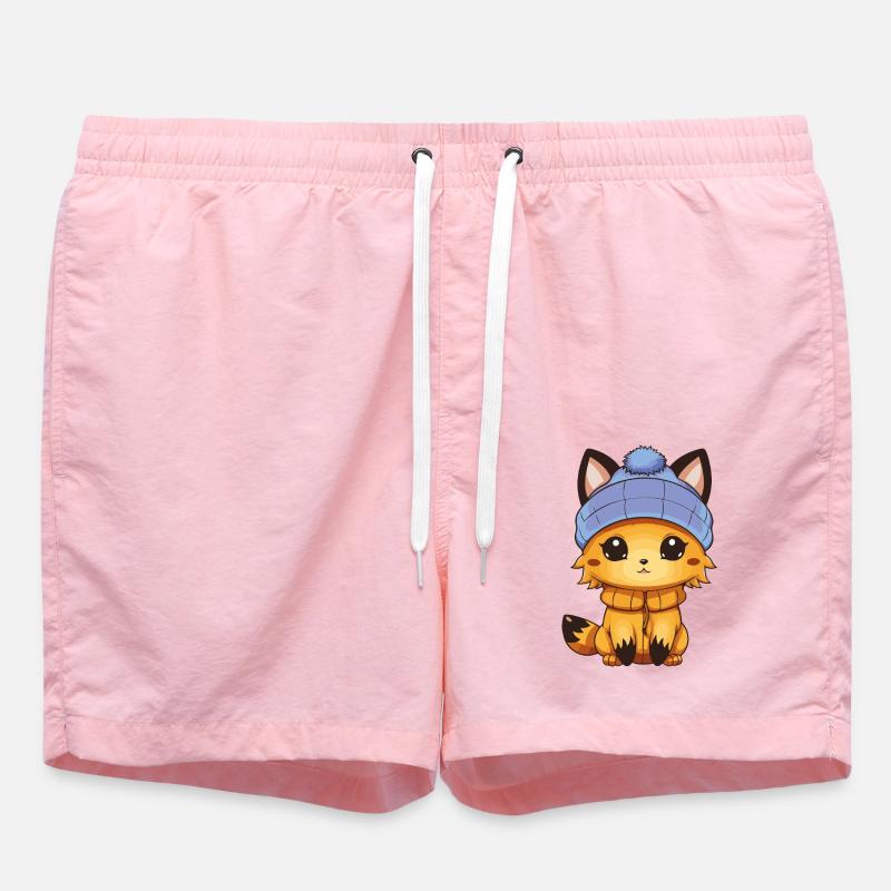 Bande dessinée Fox - Short de bain - rose