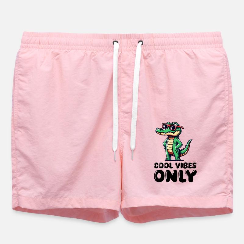 Crocodile Cool - Short de bain - rose
