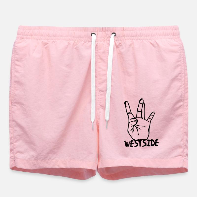 westcoast hand - Badeshorts - Pink