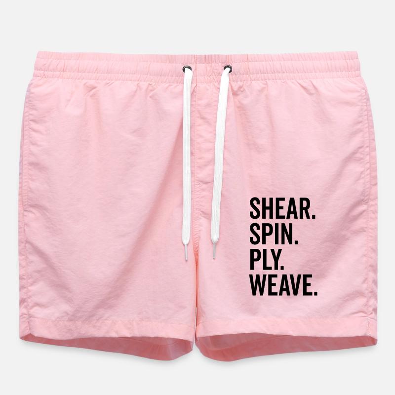 Cisaillement Spin Ply Weave - Short de bain - rose