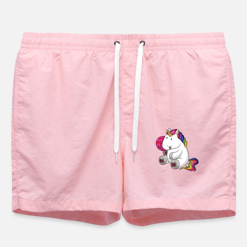 Lolli Einhorn Comic - Short de bain - rose