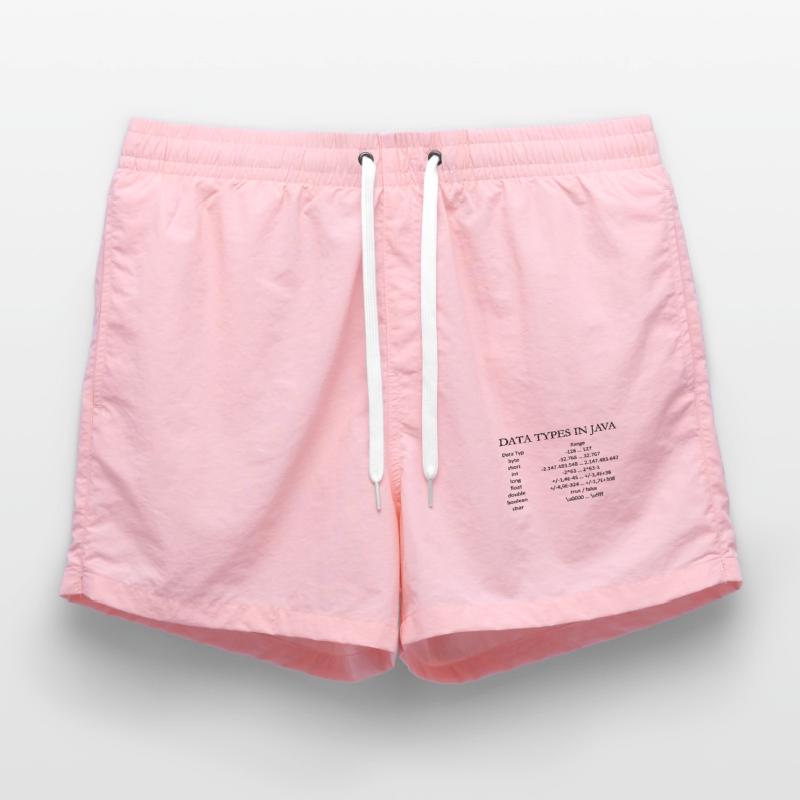 DATA TYPES IN JAVA (poster) Swim Trunks