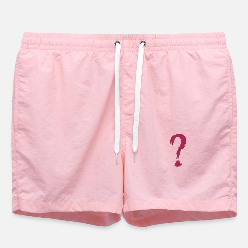 Fragezeichen - Badeshorts - Pink