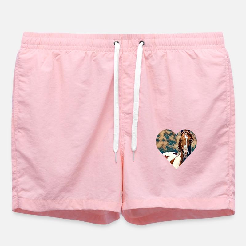 Cheval - Short de bain - rose