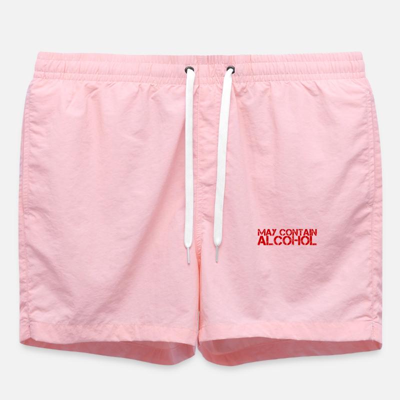 J’aime l’alcool - Short de bain - rose