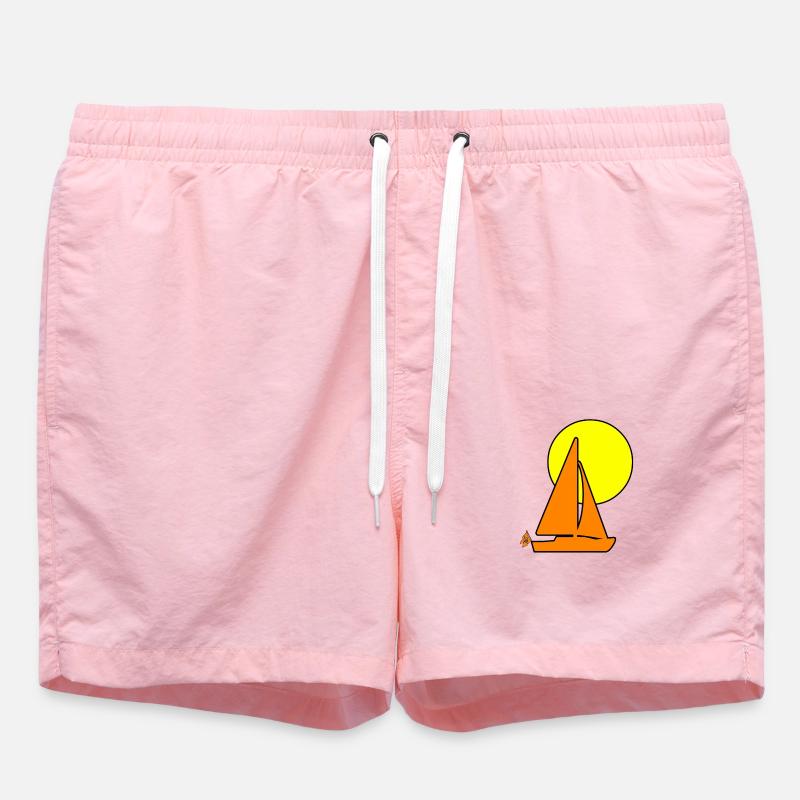Segeln - Badeshorts - Pink