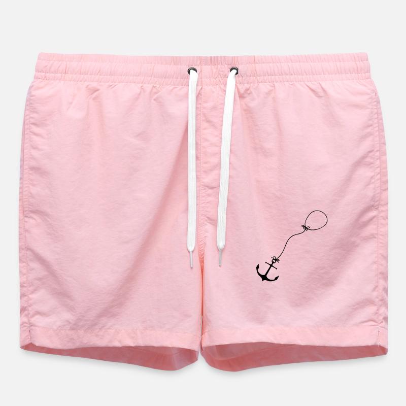Vol en ballon d’ancre - Short de bain - rose