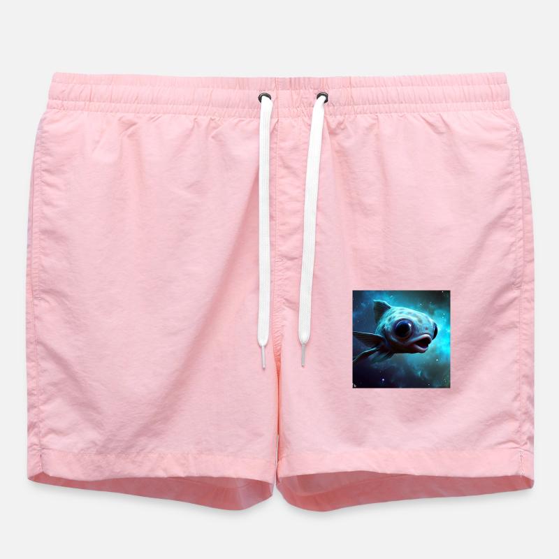 Spacefish artwork by Bruederchen - Badeshorts - Pink