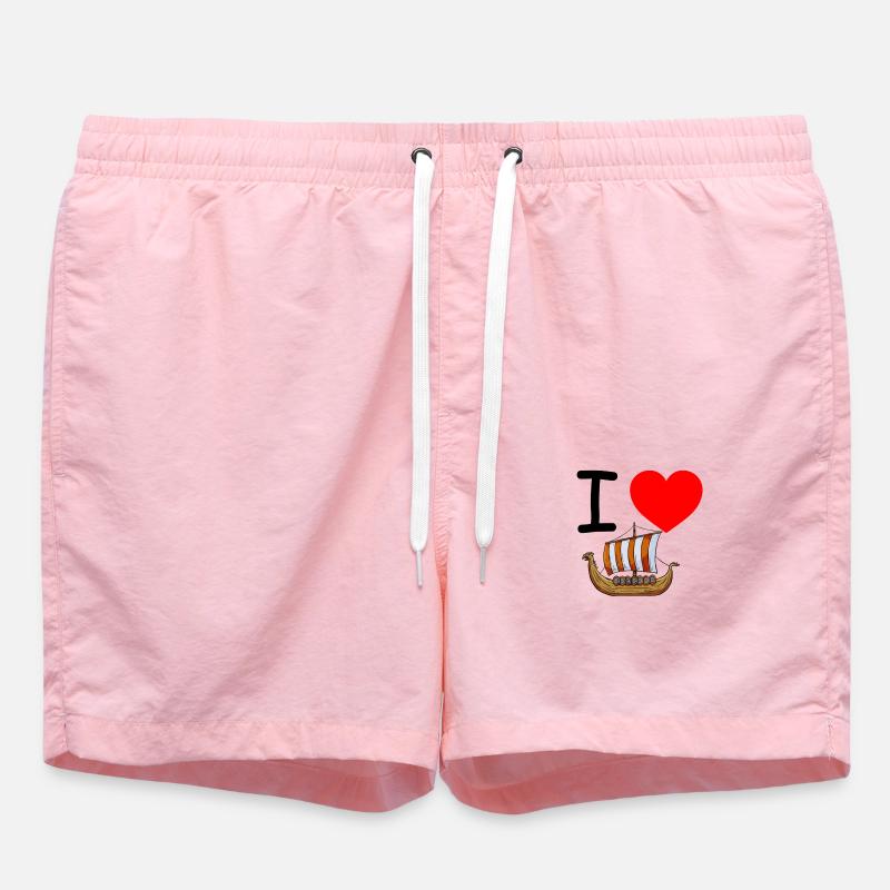 Wikinger - Badeshorts - Pink