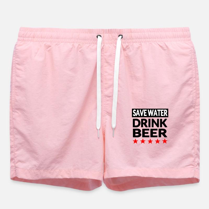 Bier - Badeshorts - Pink