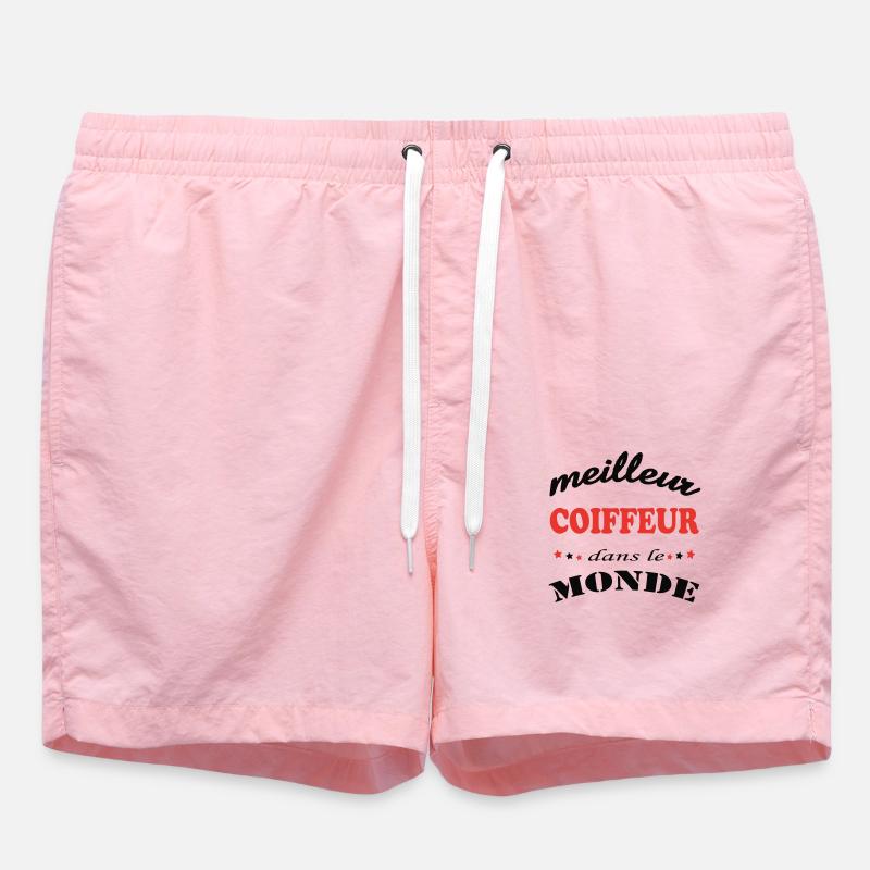 MEILLEUR COIFFEUR DANS LE MONDE - Short de bain - rose