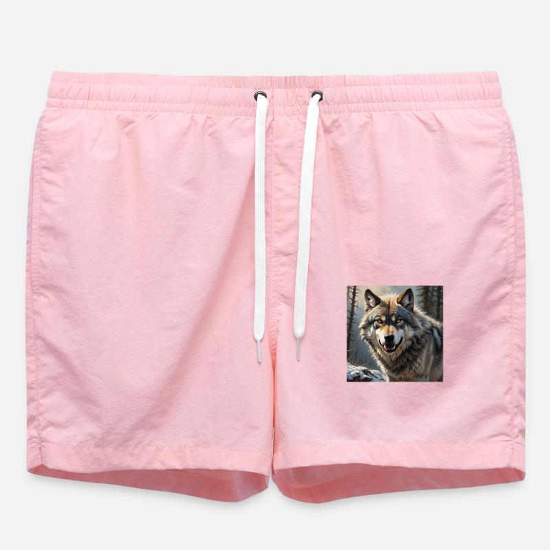 Loup - Short de bain - rose