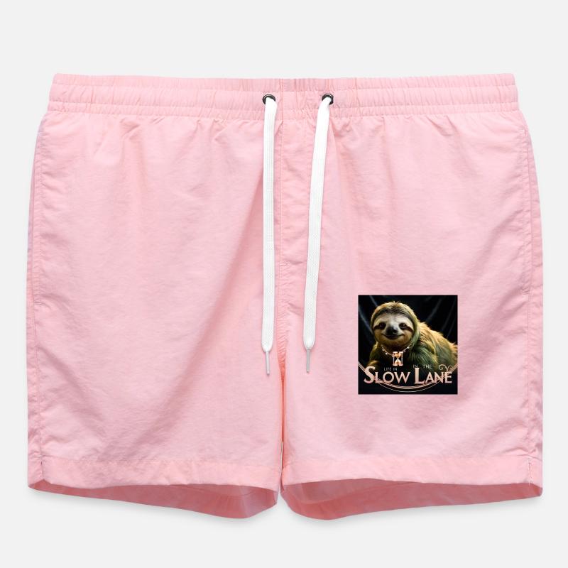 LANGSAME SPUR - Badeshorts - Pink