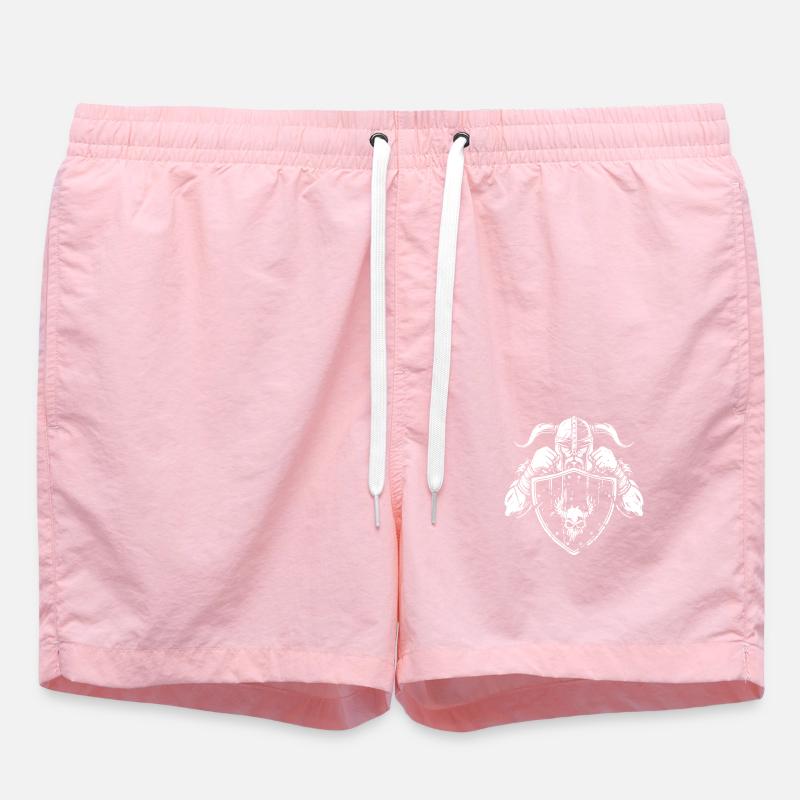 Boxeur viking - Short de bain - rose