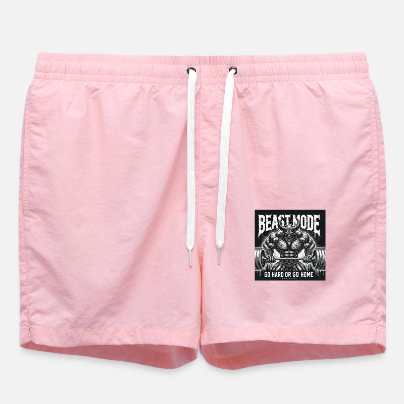 Logo mode - Swim Trunks - pink