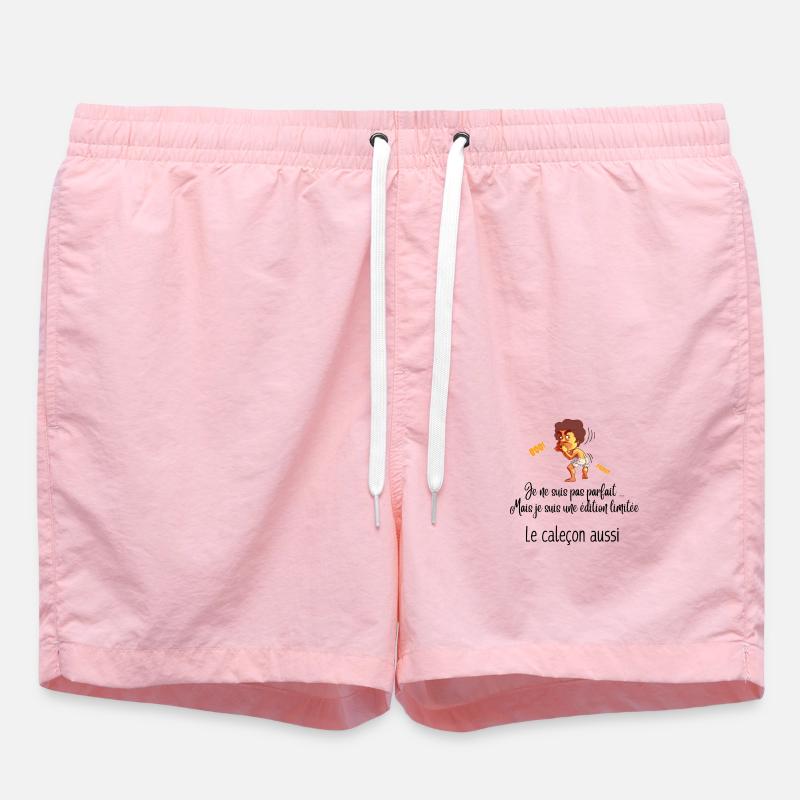 Je ne suis pas parfait - Short de bain - rose