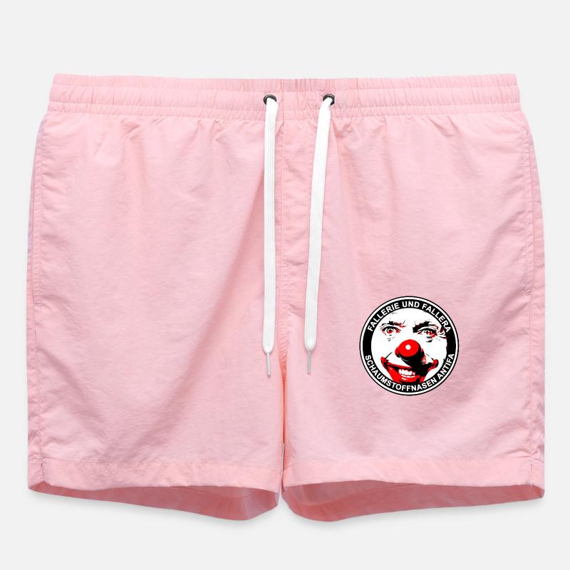 Fun Clown Varaiation Falleri Fallera - Badeshorts - Pink