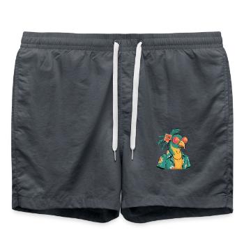 Hummingbird Bird Funny Summer - Swim Trunks -  - Front