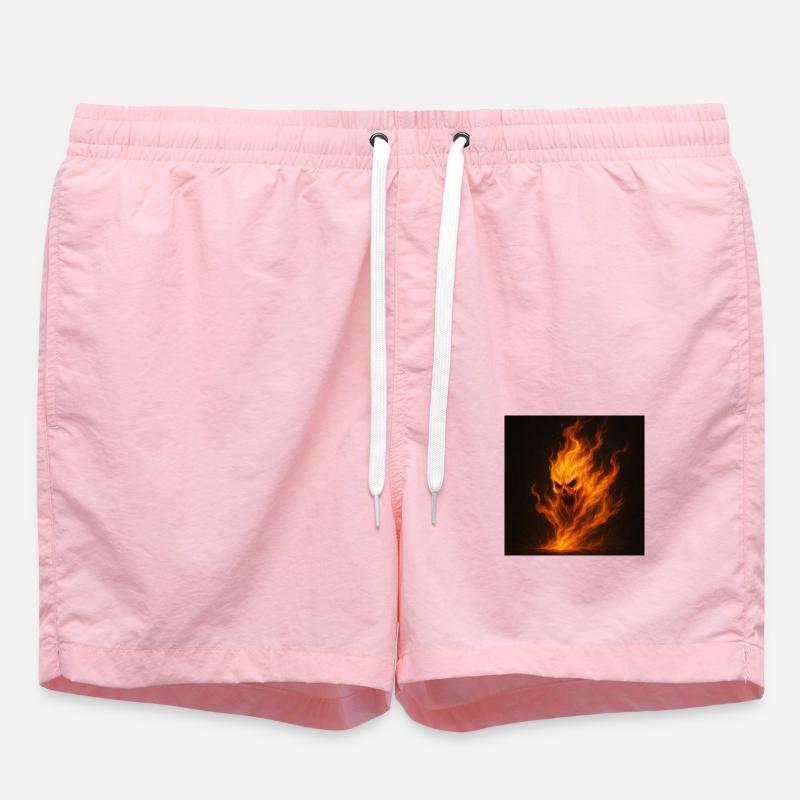 Flammengeist - Badeshorts - Pink