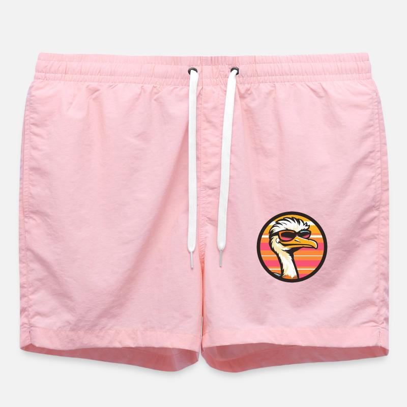 Strauss Bande dessinée Cool - Short de bain - rose