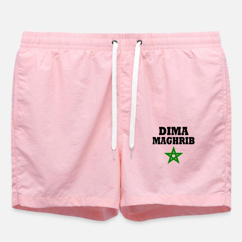 Dima maghreb - Short de bain - rose