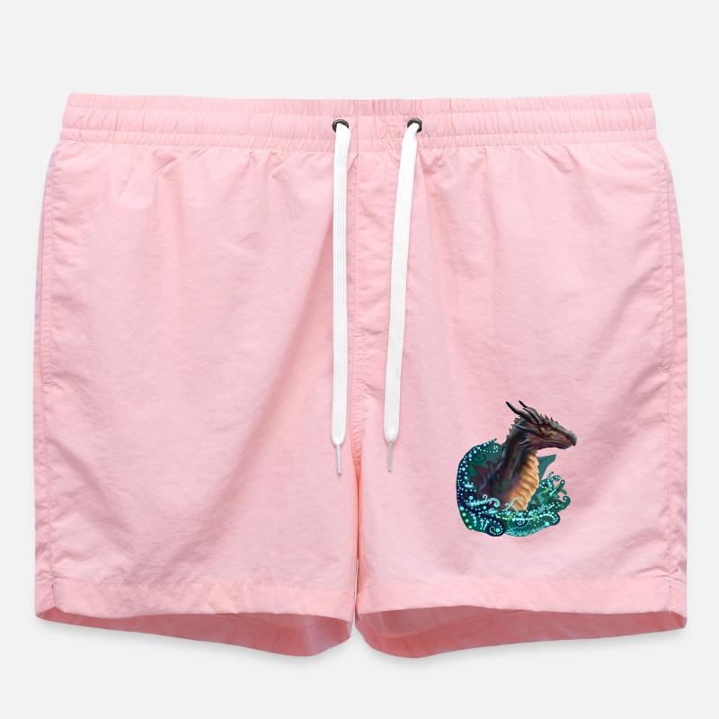 dragon - Short de bain - rose