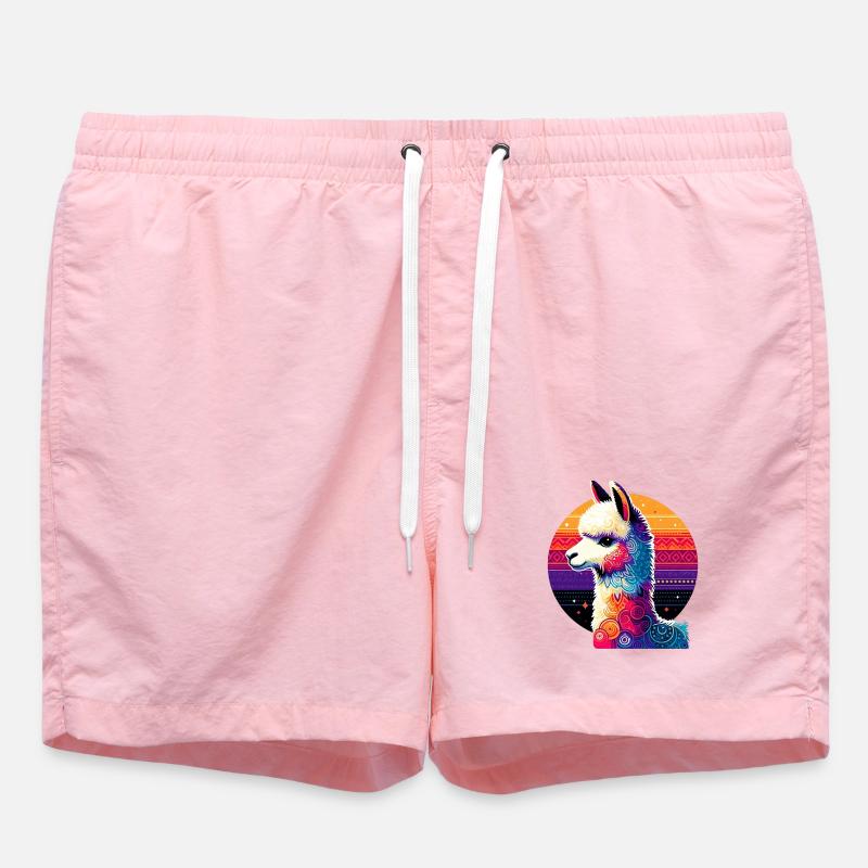 Alpaga - Short de bain - rose