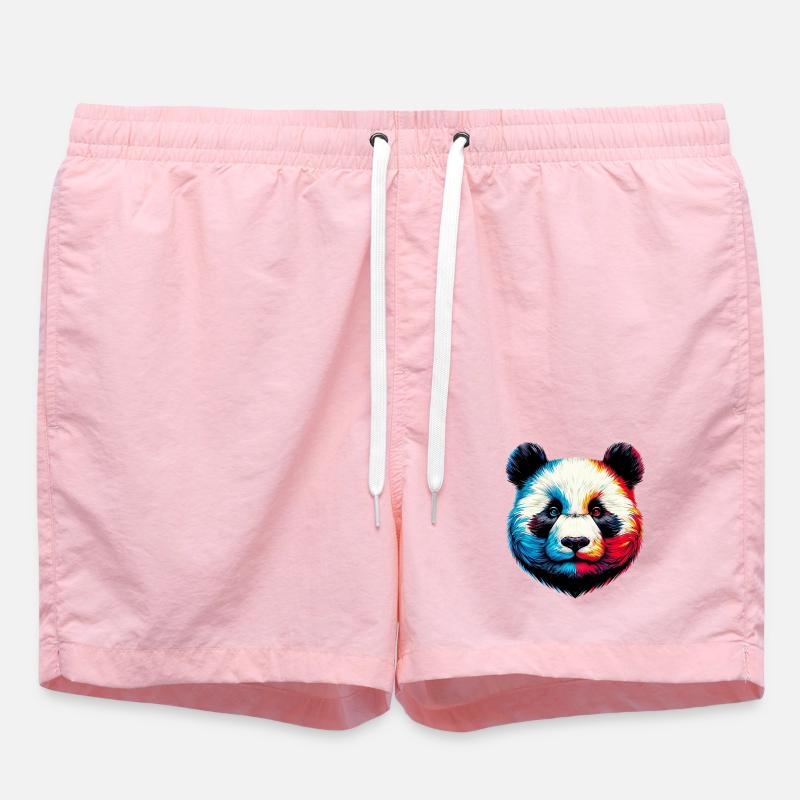 Panda - Badeshorts - Pink