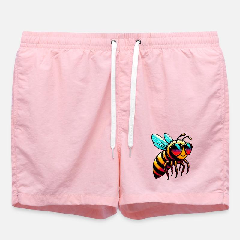 Bee - Swim Trunks - pink